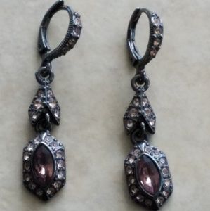 Victorian style dangle earrings